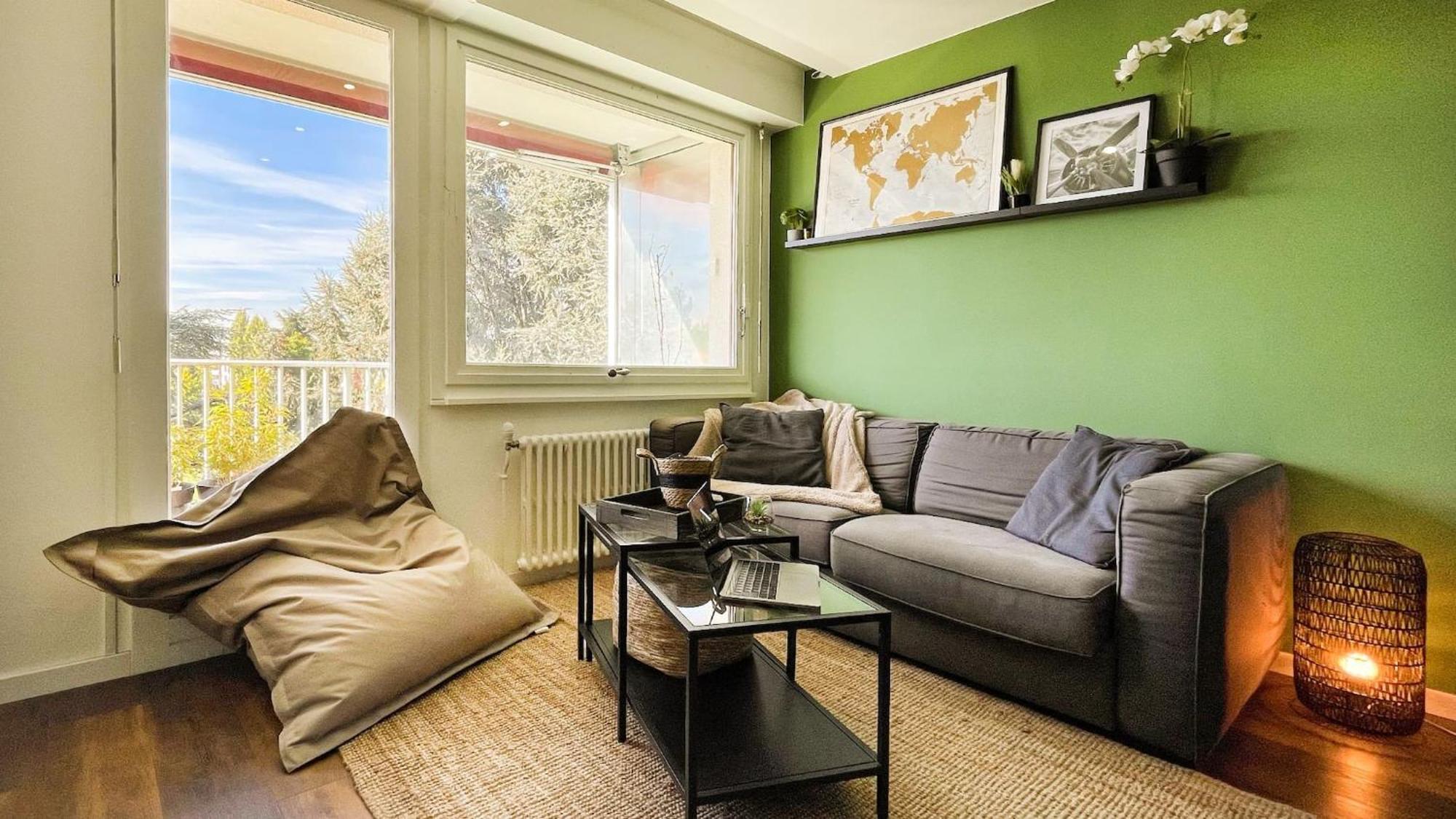 Homey The Nest - New / Balcon Prive / Free Parking Annemasse Bagian luar foto